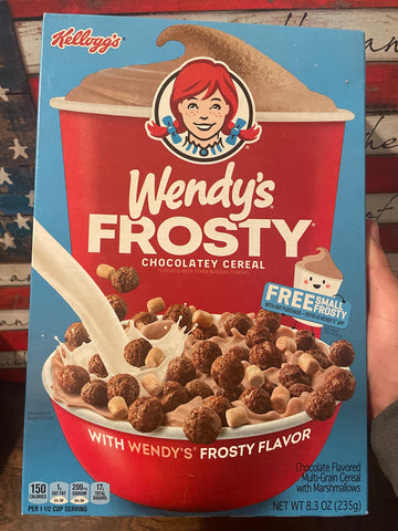 Wendy's Chocolate Frosty Cereal Limited Edition (USA)