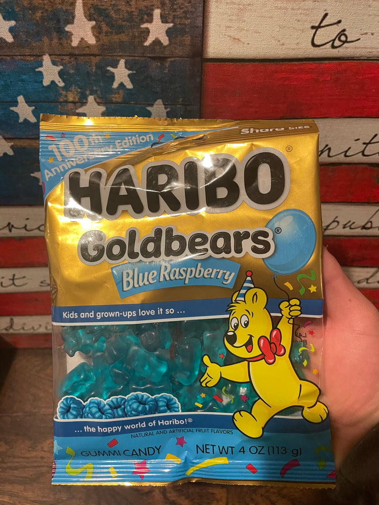 Haribo Goldbears Blue Raspberry – DynamiteSnacks