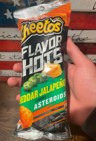 Cheetos Cheddar Jalapeno Asteroids